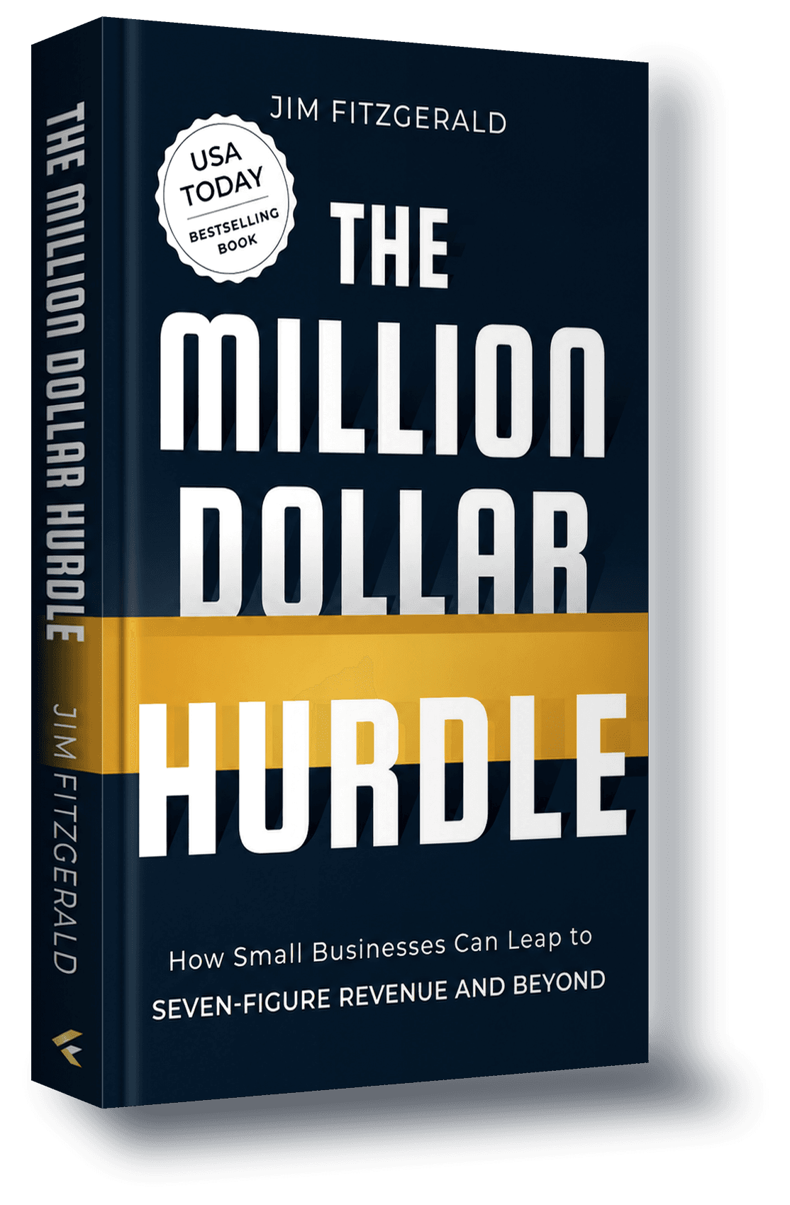 The Million Dollar Hurdle hardcover, USA Today bestselling book